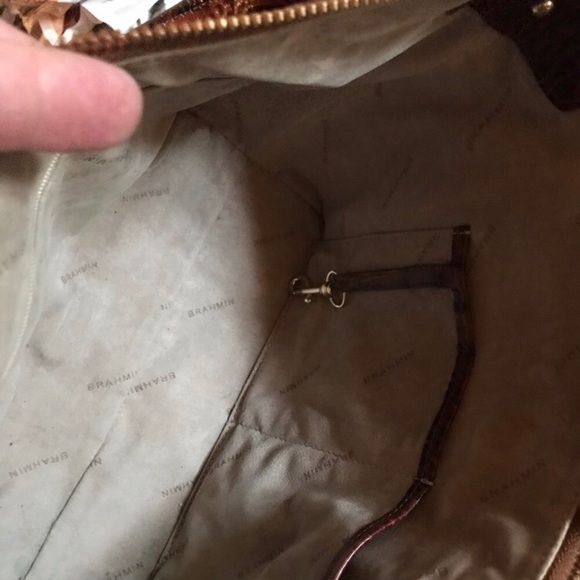 Brahmin Pecan Crossbody Melbourne - Croc-Embossed - Picture 5 of 10